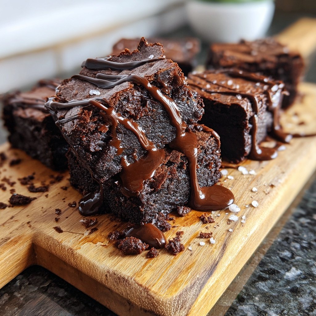 Dessert Chocolate Fudge Brownies