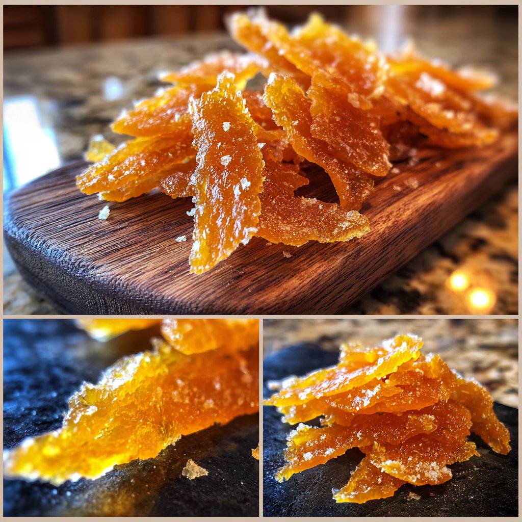 Candied Orange Peel Citrus Dessert Candy