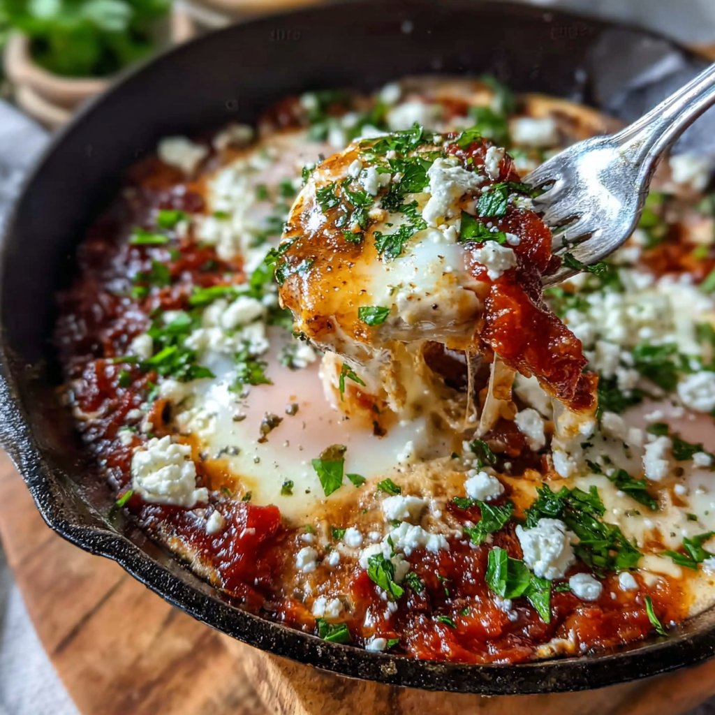 High Protein Shakshuka Skillet